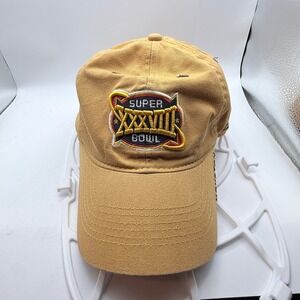 Official NFL Commemorative 2004 Houston Super Bowl XXXVIII Hat Cap